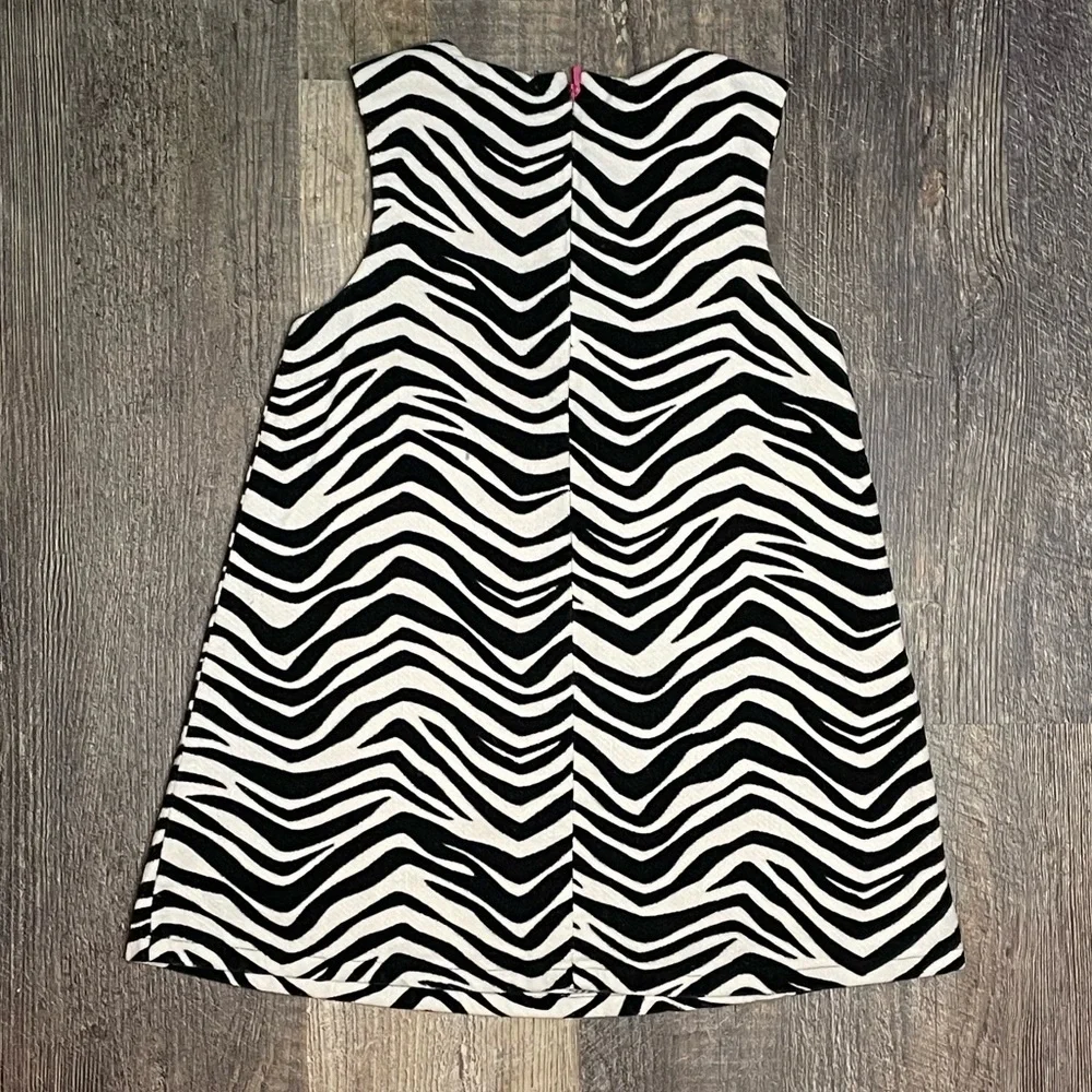 Gymboree Baby Girl Sleeveless Zebra Print Dress Sz 2T
